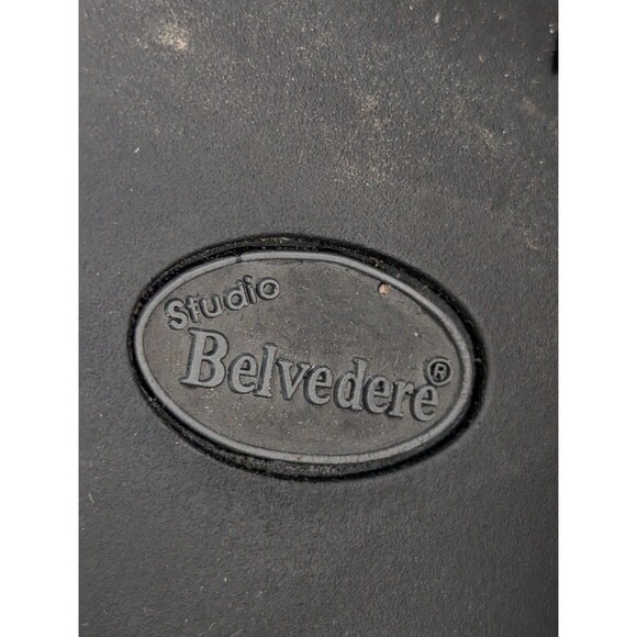 Studio Belvedere Shoes Mens Duke Dress Oxford Black Leather Lace Up 11.5D - Picture 9 of 10